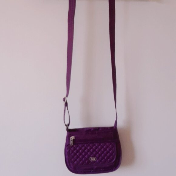 Lug Small Purple Crossbody Bag - Picture 4 of 15